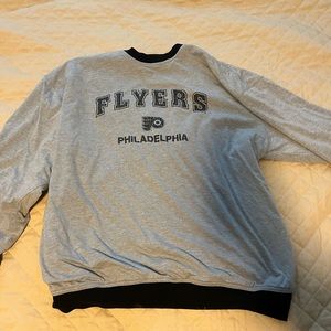Reversible flyers crewneck